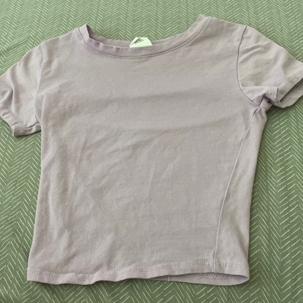 beautiful light purple color size xs wild fable cropped top